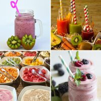 TZS First Austria - Standmixer mit 4 Klingen, 1000W | 1,5 L | 2 Geschwindigkeitsstufen | Pulse Funktion | Standmixer f&uuml;r Babynahrung | Smoothie Maker Eiwei&szlig;shakes | Shake | Blender | Mixer