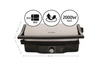 TZS First Austria Tischgriller, Elektrogrill f&uuml;r den...