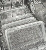 TZS First Austria Edelstahl D&ouml;rrger&auml;t, D&ouml;rrautomat, digital mit Timer und Temperaturregler, 5 Etagen, BPA Frei, D&ouml;rrautomat D&ouml;rrger&auml;t eckig Obst-trockner D&ouml;rrapparat mit Zeitschaltuhr