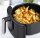 TZS First Austria Hei&szlig;luftfritteuse 3,2 L, Antihaft-Edelstahlkorb, Airfryer,1000W, 30-Minuten-Timer, analoger Drehregler, schwarz, ohne Fett