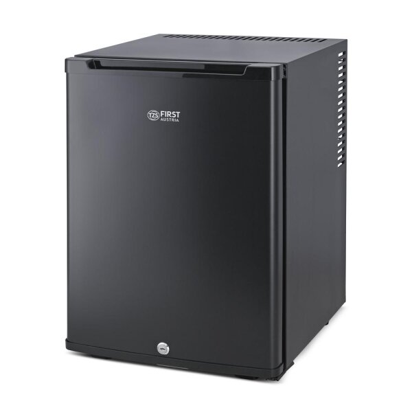 TZS First Austria Minik&uuml;hlschrank ohne Gefrierfach| Getr&auml;nkek&uuml;hlschrank lautlos | Minibar abschlie&szlig;bar, wechselbarer T&uuml;ranschlag, LED-Beleuchtung f&uuml;r Camping, B&uuml;ro & kleine Wohnungen | 40L (netto 34L)
