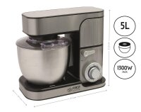 TZS First Austria Profi K&uuml;chenmaschine 1300 W, 5 L...