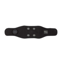 HOLIVITAL Massage-W&auml;rme-Gurt | 3 Vibrationsmodi und 3 W&auml;rmestufen | Touchscreen, Akkubetrieb mit LED-Anzeige | Schwarz