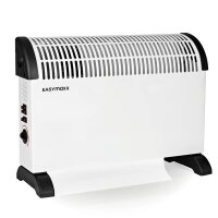 EASYmaxx Heizkonvektor 2000W wei&szlig;/schwarz inkl....