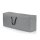 Hoberg Aufbewahrungstasche Gartenm&ouml;belpolster 130x32x50cm grau