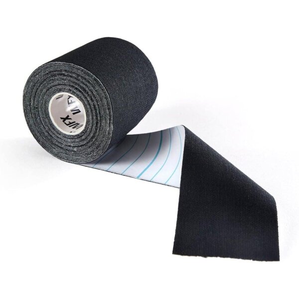 World Fitness 1x Kinesiologie Tape 500x5cm schwarz