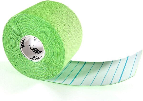 World Fitness 1x Kinesiologie Tape 500x5cm, Hellgr&uuml;n A-Ware