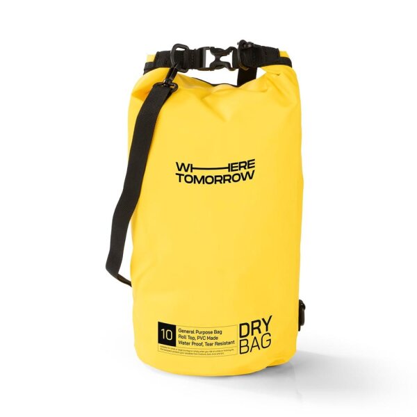 Where Tomorrow PVC dry bag Style 01 10L gelb