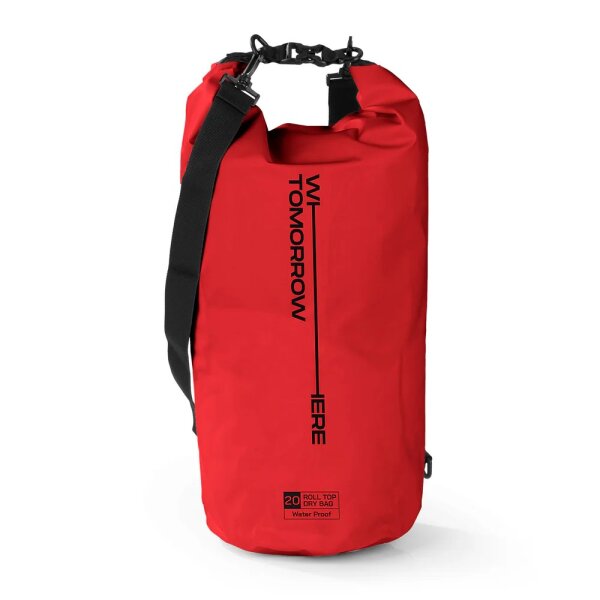 Where Tomorrow PVC dry bag Style 02 20L rot