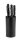 GOURMETmaxx Messerset mit Messerblock 6-tlg. schwarz/silber