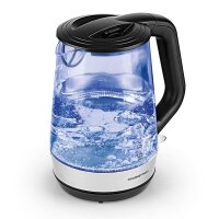 GOURMETmaxx Glas-Wasserkocher Tasse f&uuml;r Tasse 1,7l...
