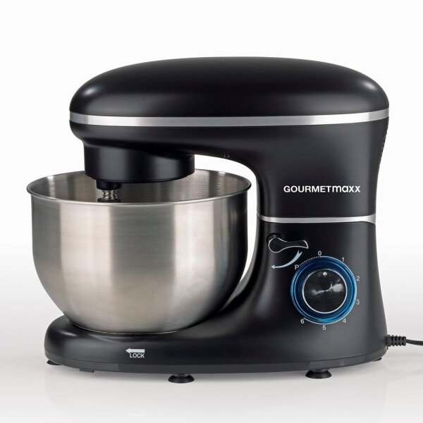 GOURMETmaxx K&uuml;chenmaschine 1500W schwarz