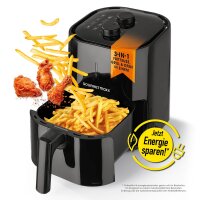 GOURMETmaxx Hei&szlig;luft-Fritteuse Mechanisch 3,6l...