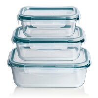 [6419] Kochwerk Glas-Frischhaltedosen Klick-it 6tlg.,...